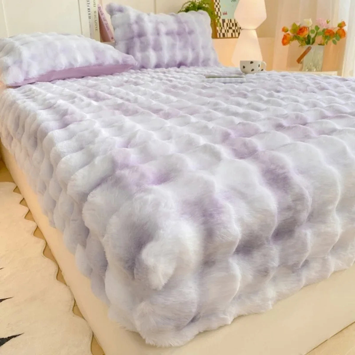 ZephieLyn Fluffy Fitted Bed Sheet