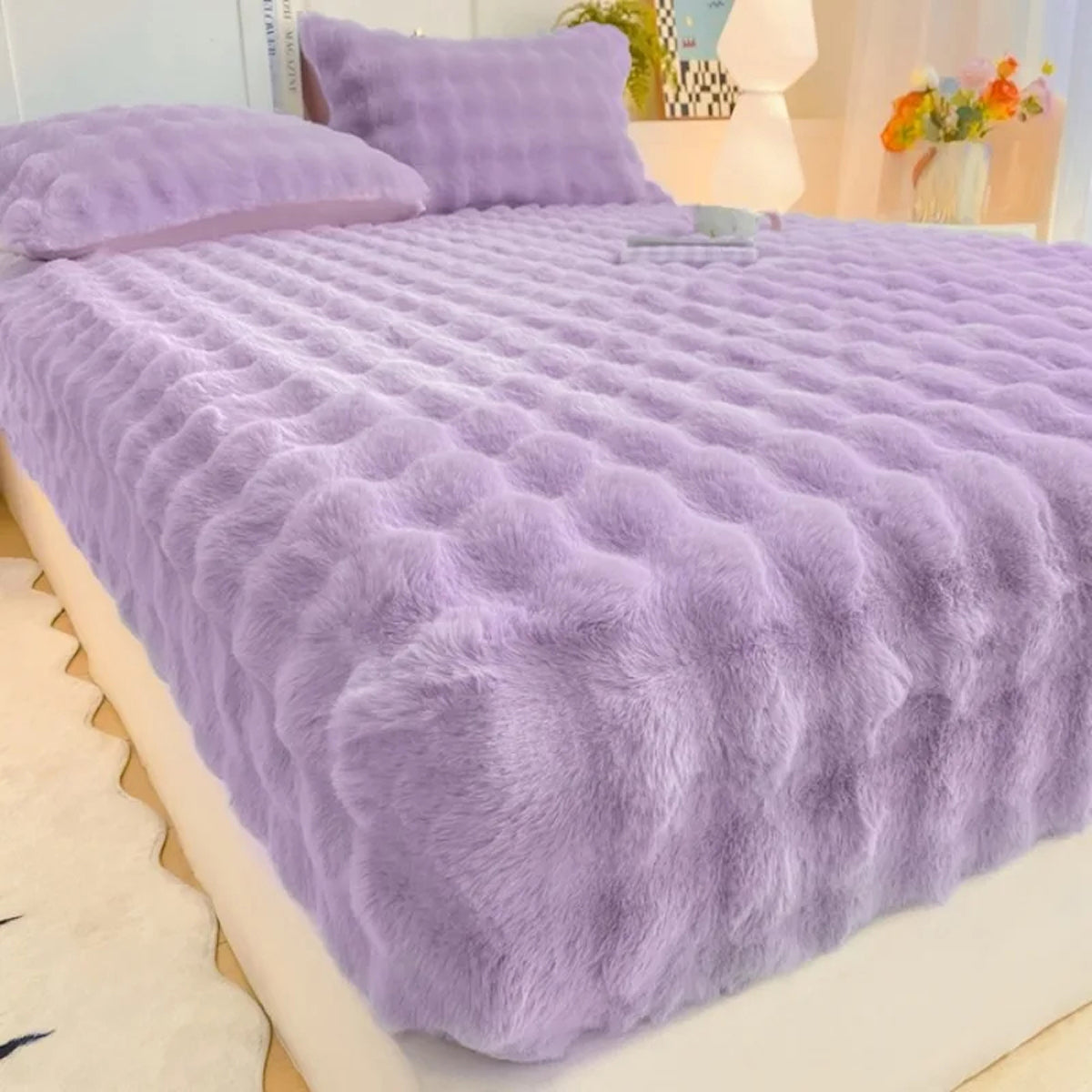 ZephieLyn Fluffy Fitted Bed Sheet