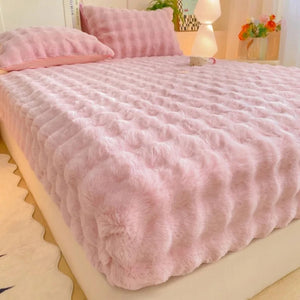 ZephieLyn Fluffy Fitted Bed Sheet