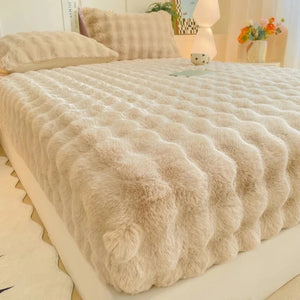 ZephieLyn Fluffy Fitted Bed Sheet
